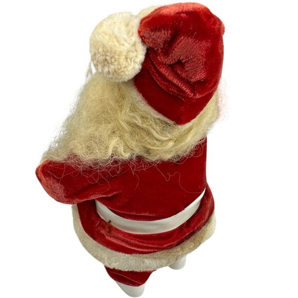 Vintage Harold Gale Santa Claus 10 inch Posable arms Christmas 1950s MCM - Picture 4 of 11
